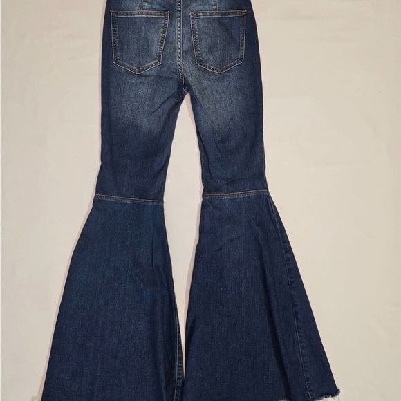 Free People Denim - Free People Dark Blue Flare Jeans